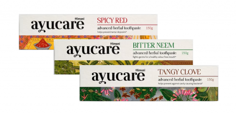 NOVINKA Zubné pasty od AYUCARE