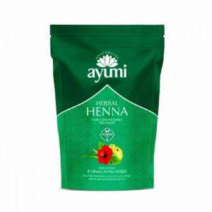 Henna natural s bylinami 150g AYUMI