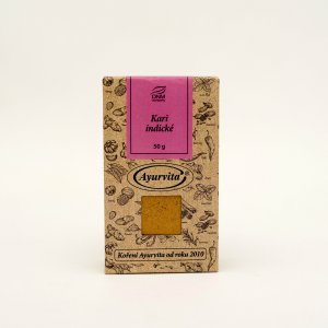 Kari Indické stredne pálivé 50g AYURVITA