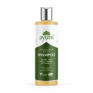 Šampón na vlasy s neemom a moringou 250ml AYUMI