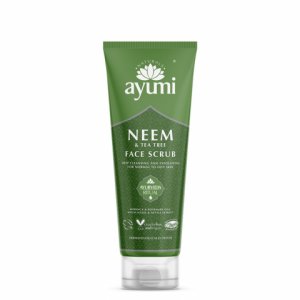 Pleťový peeling s neemom a Tea Tree 125ml AYUMI