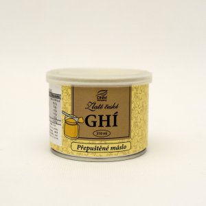 GHI -  prepúšťané maslo v dóze 210ml DNM