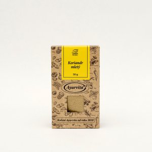 Koriander mletý 50g  AYURVITA