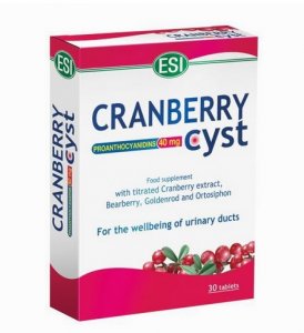 Cranberry Cyst v tabletách 30ks ESI