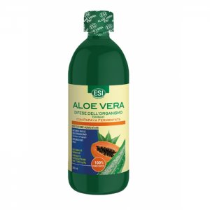 Aloe Vera šťava s PAPÁJOU a ČIERNOU BAZOU 500ml ESI