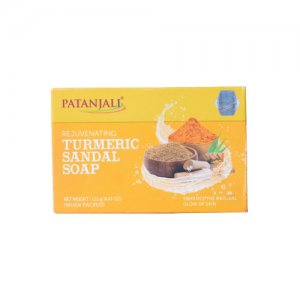 Mydlo tuhé so santalom a kurkumou 125 g PATANJALI
