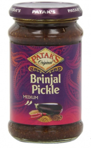 Pickle BAKLAŽÁN (strednepálivý) 283 g PATAK´S