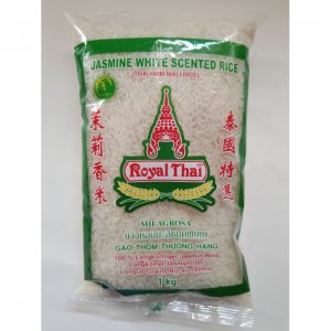 Ryža jasmínová s dlhým zrnom 1 kg Royal Thai