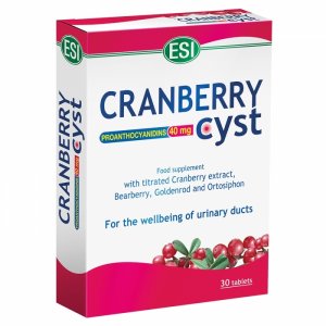 Cranberry cyst tablety  - močové cesty 30 ks  ESI